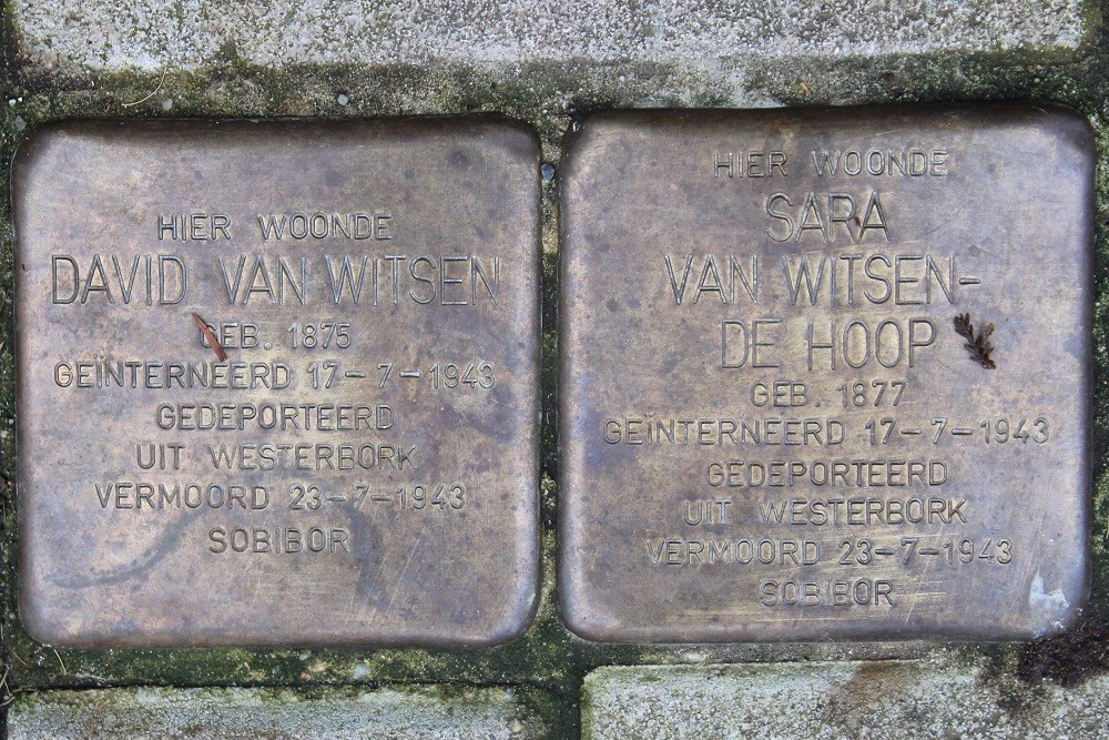 Stolpersteine De Ruwiellaan 14