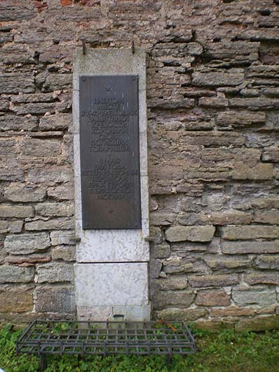 Mass Grave Soviet Soldiers Fortress Oreshek