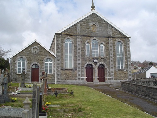 Oorlogsgraven van het Gemenebest Caersalem Congretational Chapelyard