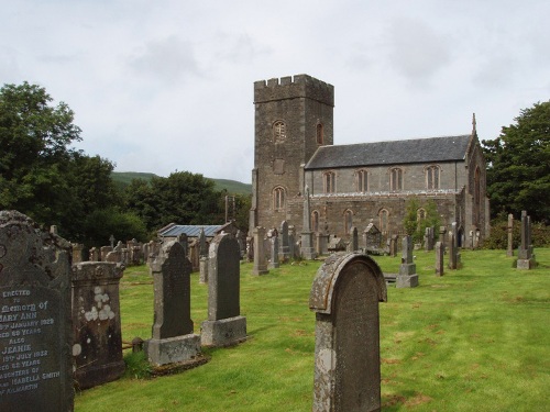 Commonwealth War Grave Kilmartin Cemetery