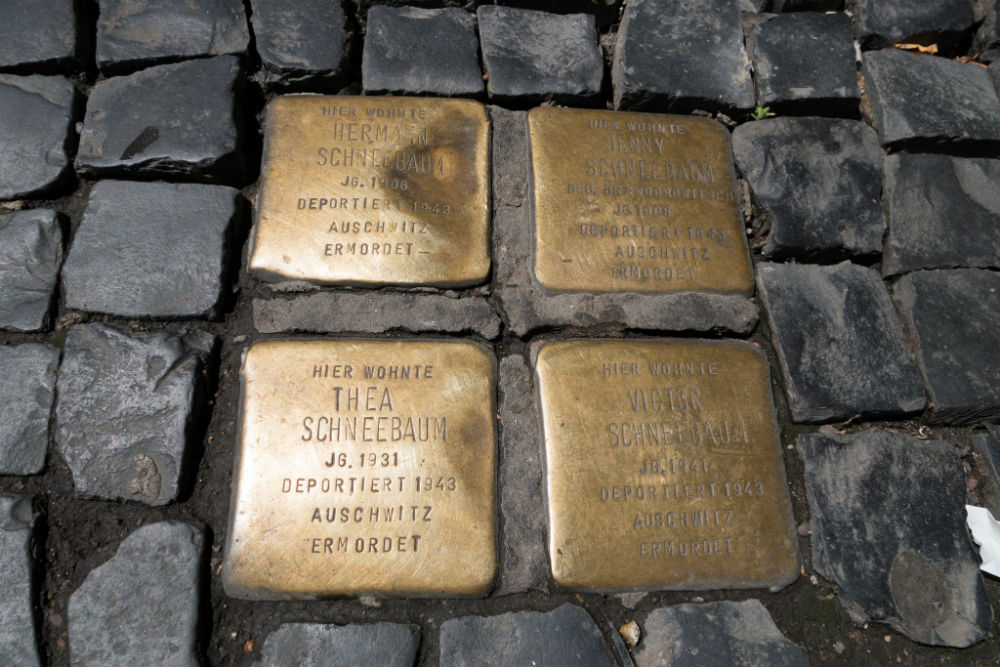 Stumbling Stones Rosenthaler Straße 40-41 #2