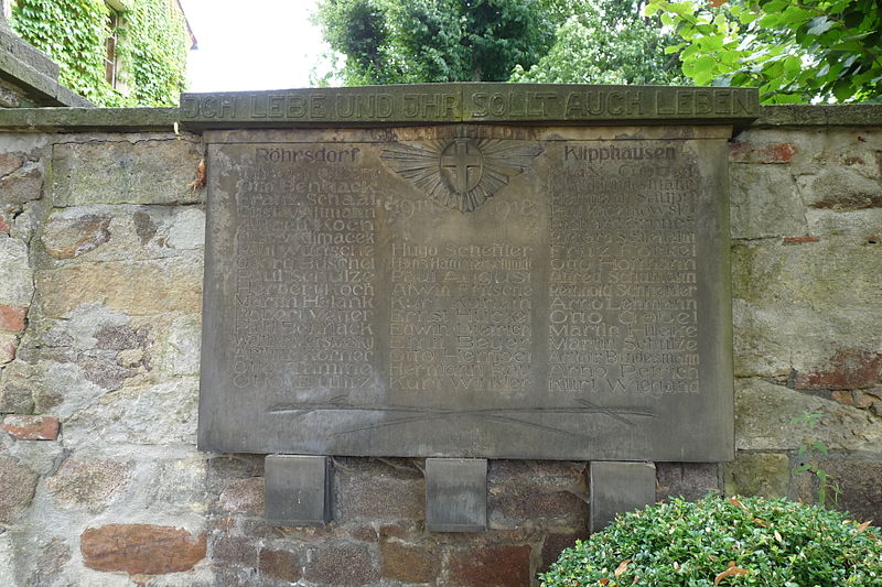 Oorlogsmonument Röhrsdorf #2