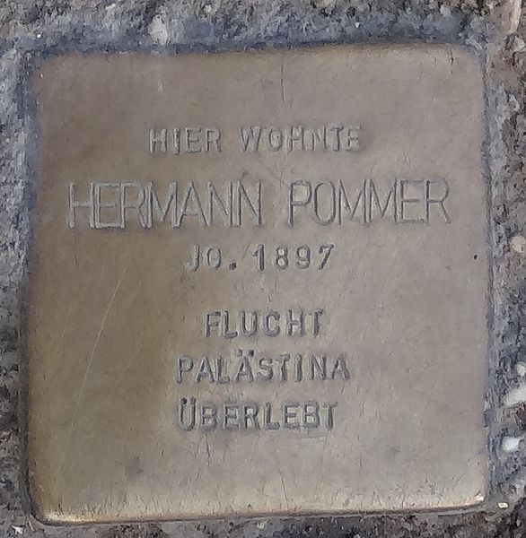 Stolpersteine Erfurter Strae 15 #2