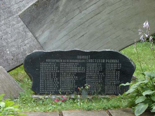 Mass Grave Soviet Soldiers Ļipuki 1944 #2