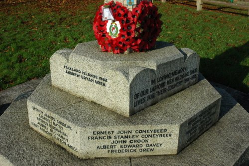 War Memorial Lapford #2