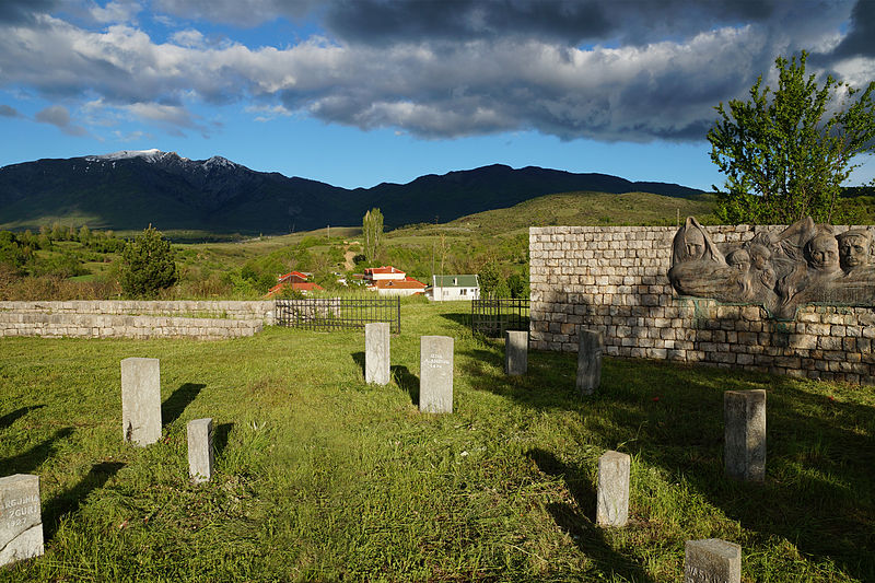 Memorial and Cemetery Borove Massacre #1