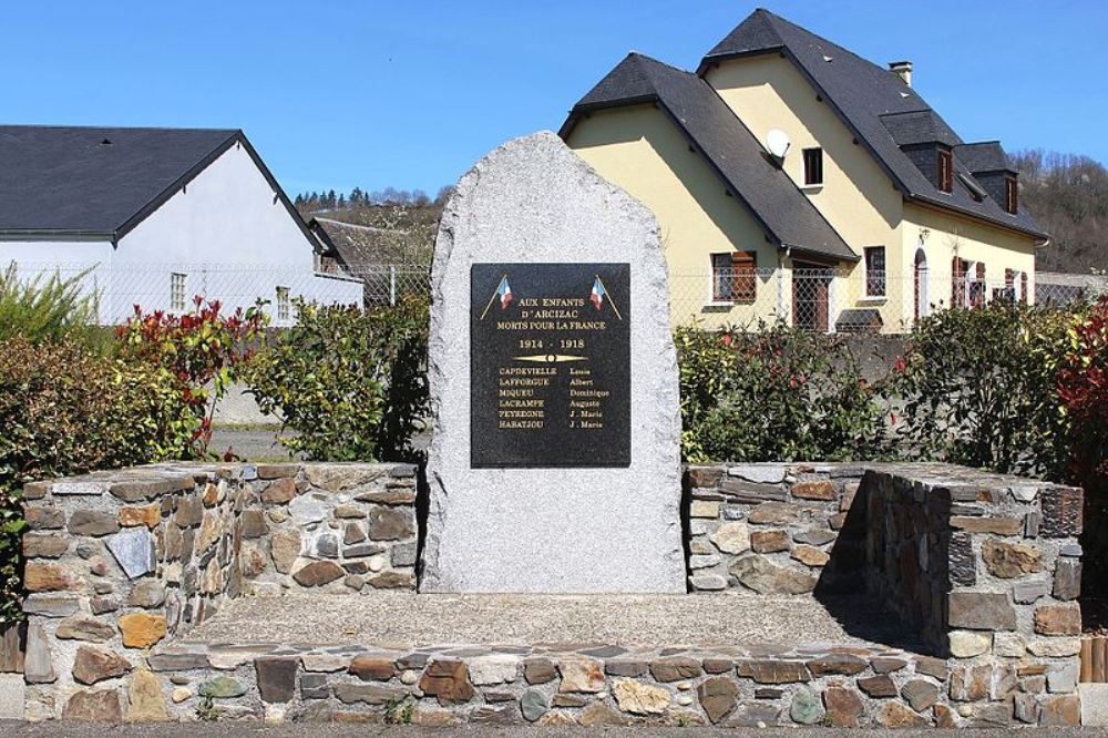 World War I Memorial Arcizac-ez-Angles