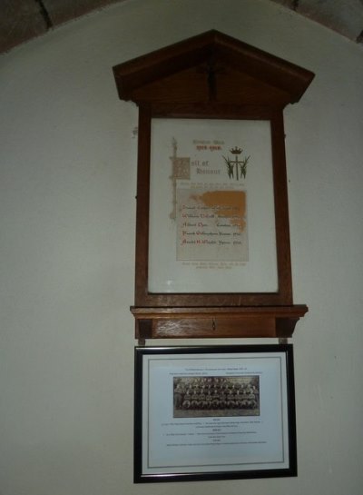 Roll of Honour St. Michael and All Angels Church