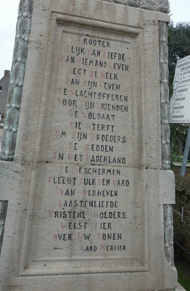 Oorlogsmonument Sint-Lievens-Houtem #4