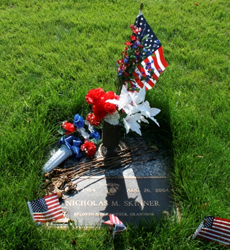 American War Grave Davenport Memorial Park #1