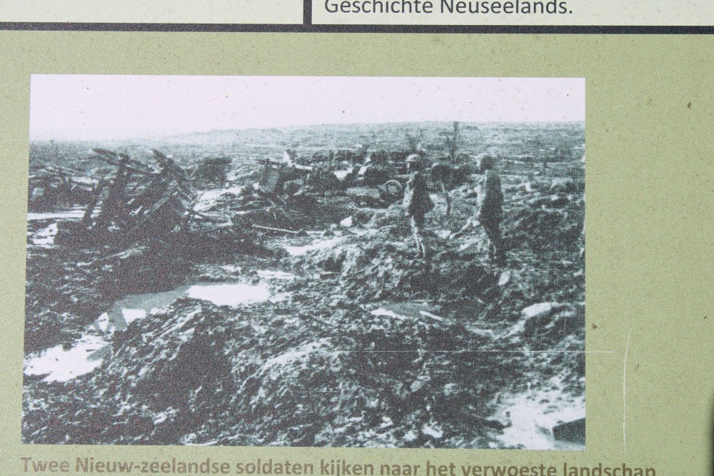Informatiebord ‘s Graventafel 1917 Passendale #3