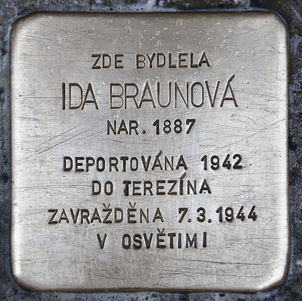Stolpersteine Pavelčákova 444/20 #2