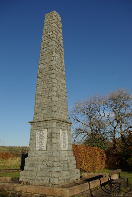 Oorlogsmonument Catrine #1