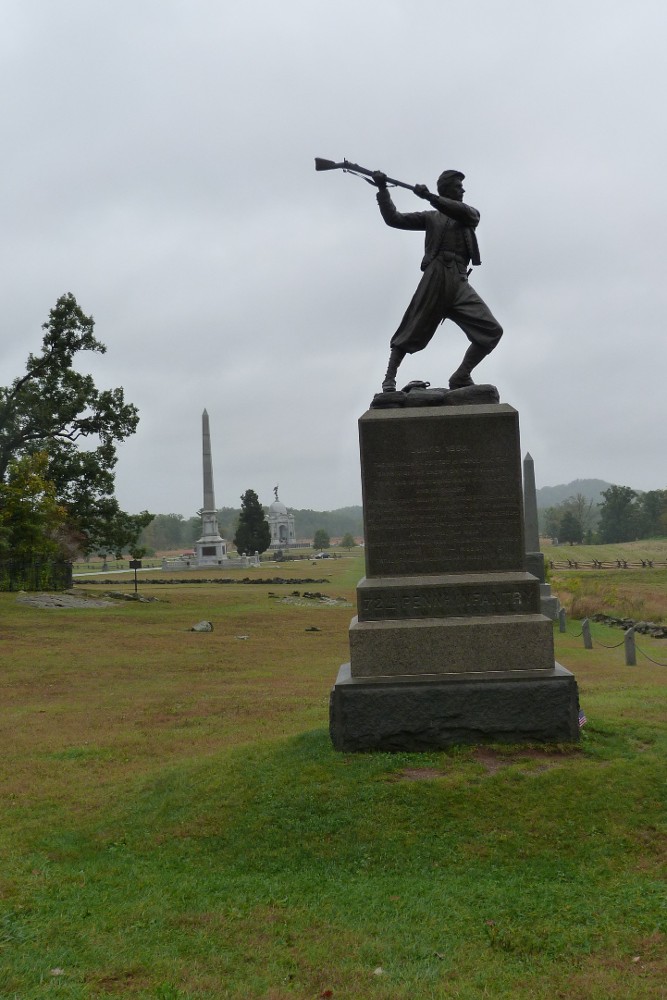 72nd Pennsylvania Volunteer Infantry Regiment Monument #5