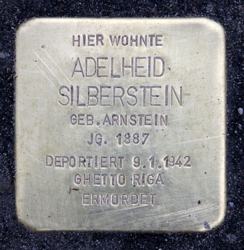Stolpersteine Klopstockstraße 5