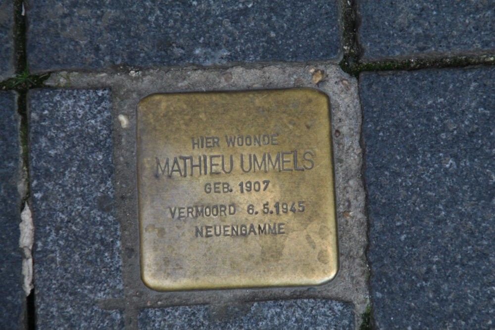 Stumbling Stone Nieuwstraat 17