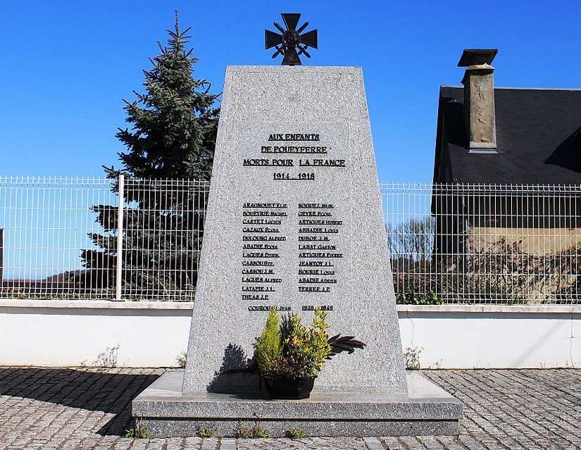 War Memorial Poueyferr