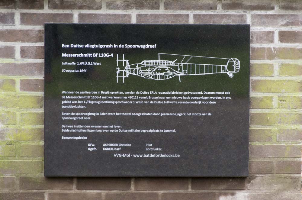 Memorial Crash Messerschmitt Bf 110G-4 Mol #2