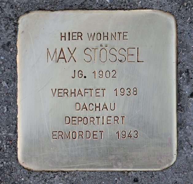 Stumbling Stone Wiener Straße 95