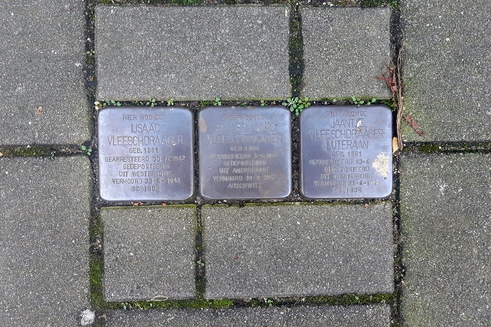 Stolpersteine Pythagorasstraat 116 #1