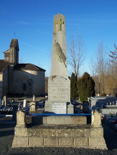 Oorlogsmonument Saint-Pardon-de-Conques #1