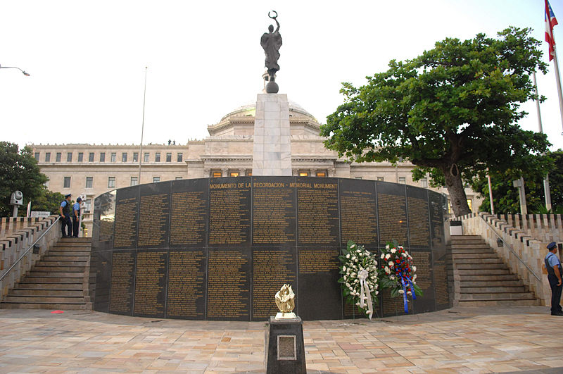 Herdenkingsmonument Puerto Rico