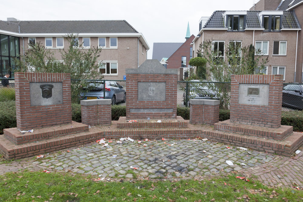 Monument 101st Airborne Division en Belgium 1st Brigade #4