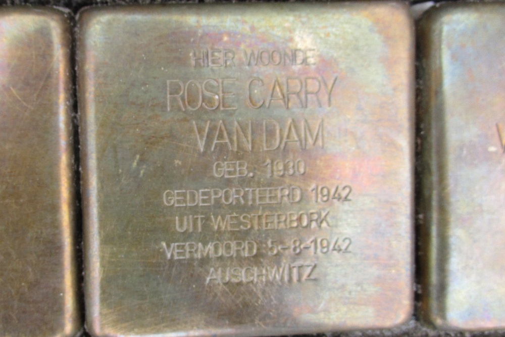 Stolpersteine Breitnerstraat 61b #3