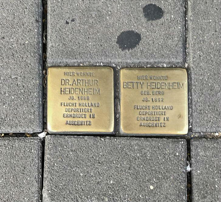 Stolpersteine Ebertplatz 15