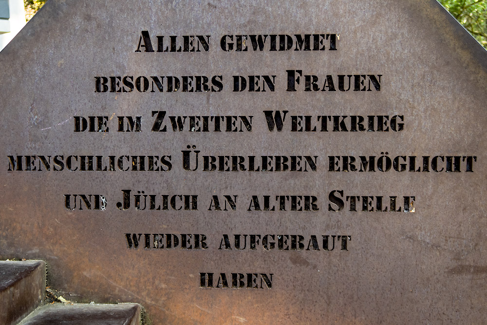 Memorial Stone Bombing Jülich #4