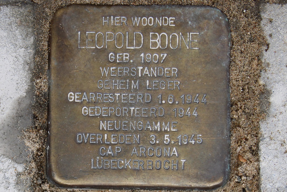 Stolperstein Hendrik Waelputstraat 11