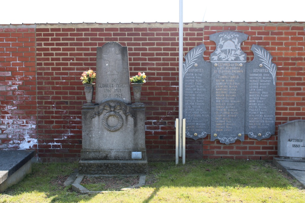 Oorlogsmonument Estinnes-au-Val