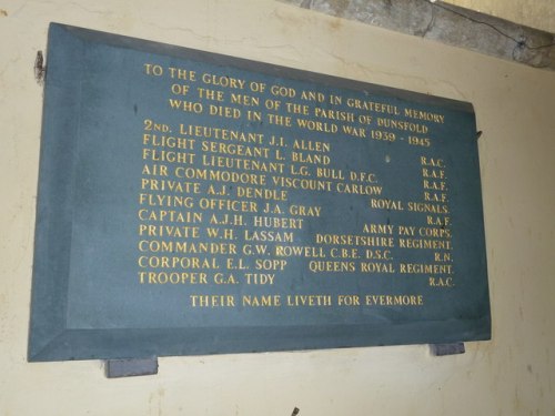 War Memorial St Mary and All Saints Church #1