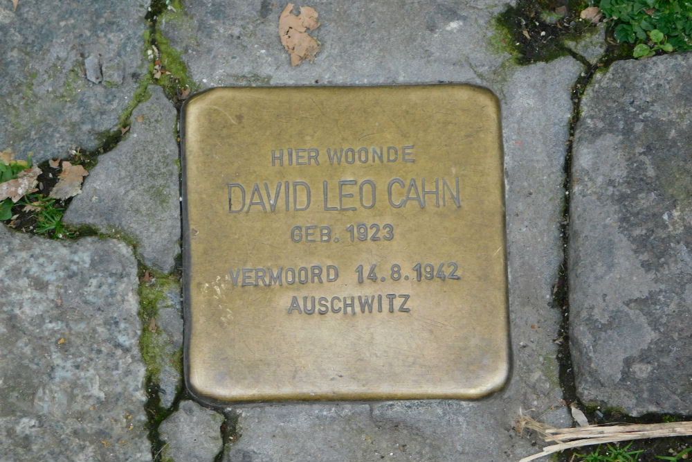 Stolperstein Lenculenstraat 9 #1