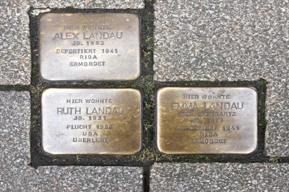 Stolpersteine Brckstrae 4 #1