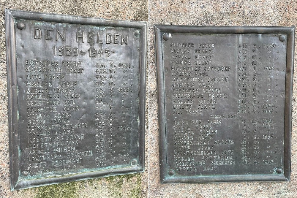 Oorlogsmonument Götzens #5