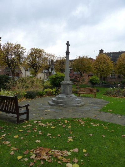 Oorlogsmonument Broseley #1