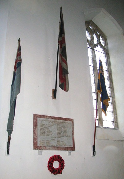 Oorlogsmonument St Mary Church