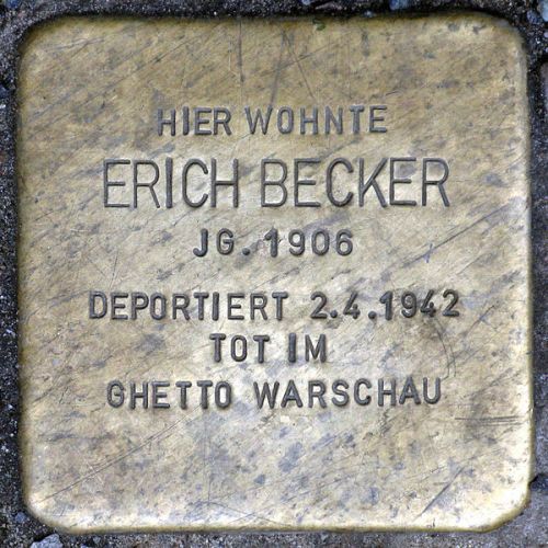 Stolpersteine Warschauer Straße 61 #1