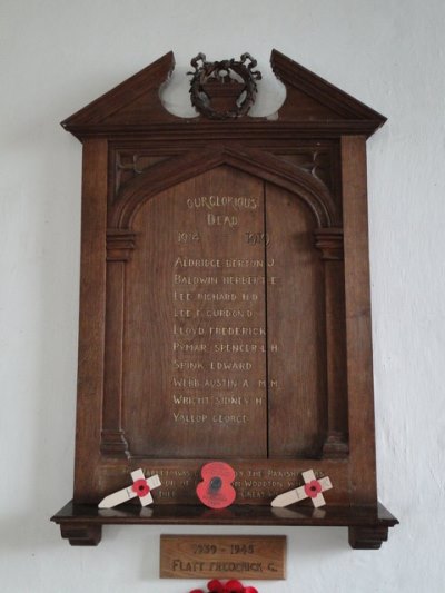 Oorlogsmonument All Saints Church