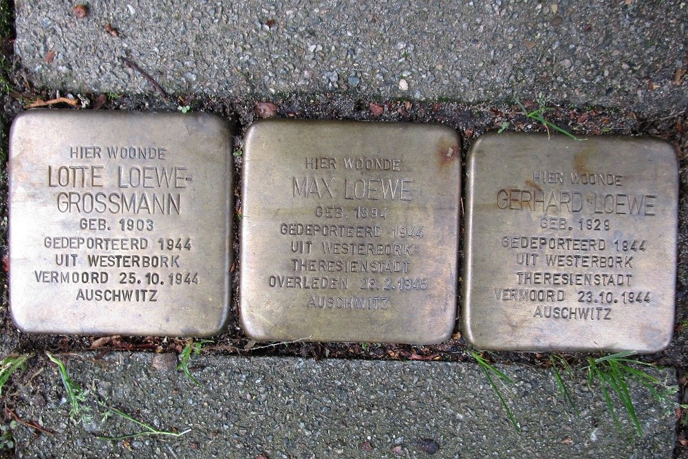 Stolpersteine Kanaalweg 119 #1