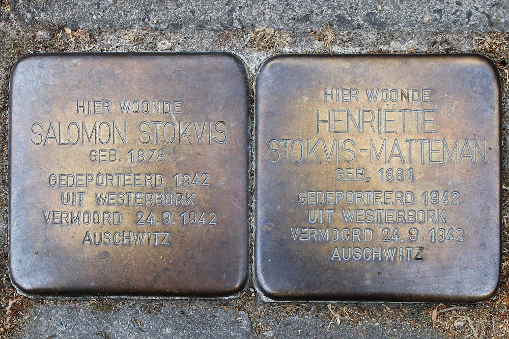 Stolpersteine Galileistraat 27 #1