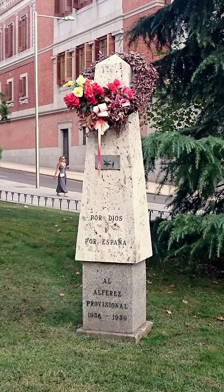 Monument Spaanse Burgeroorlog Calle Méndez Núñez #1
