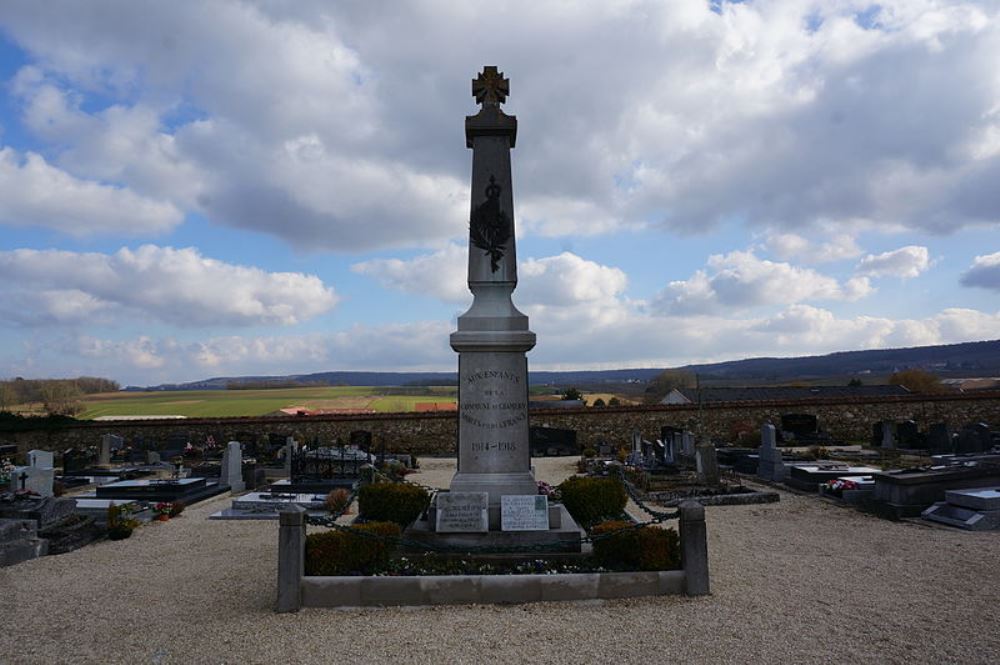 Oorlogsmonument Chamery