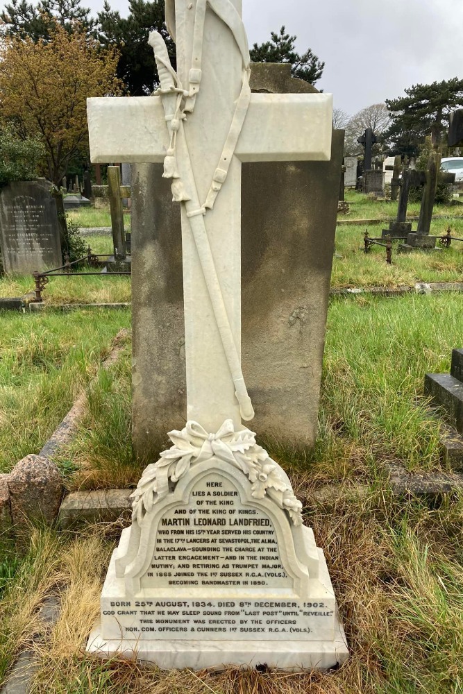 Grave of Martin Leonard Landfried #1