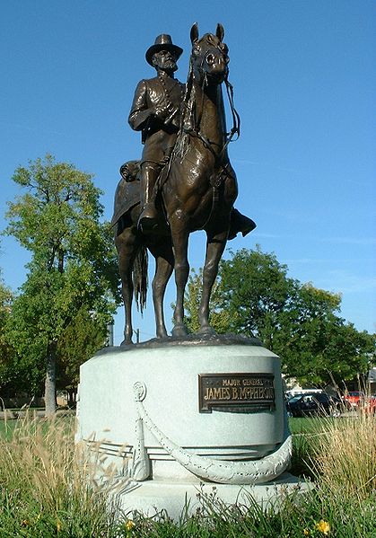 Monument Amerikaanse Burgeroorlog McPherson County #1