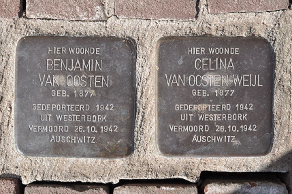 Stolpersteine Vaart Noordzijde 22