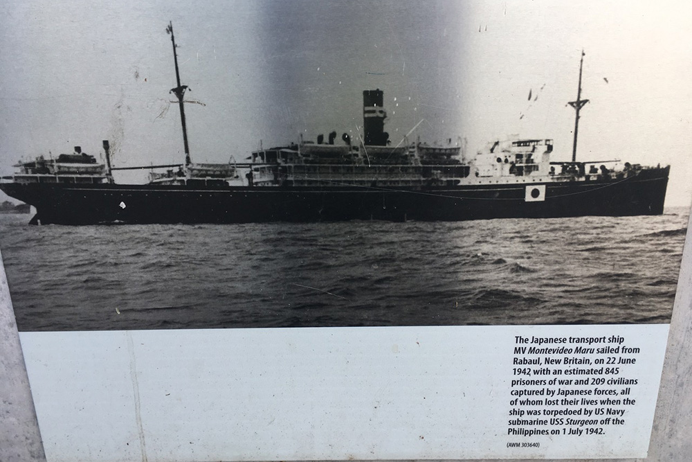 Montevideo Maru Monument #4