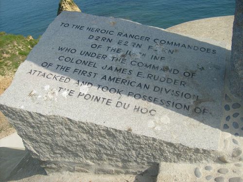 Pointe du Hoc Ranger Monument #4