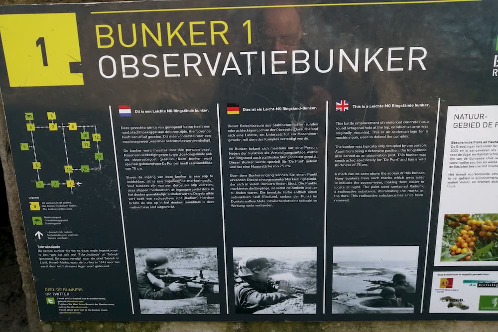 Observatie Bunker Bunkerroute no. 1 De Punt #2